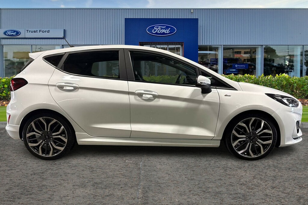Ford Fiesta 1.0 Ecoboost St-line X EU23ZXL White #3
