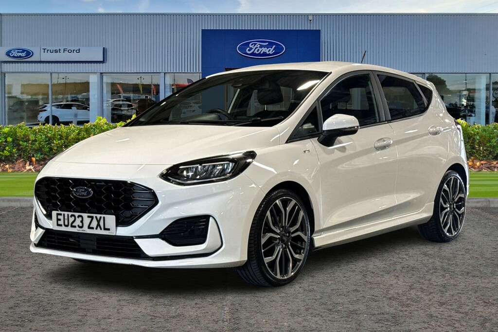 Ford Fiesta 1.0 Ecoboost St-line X EU23ZXL White #5