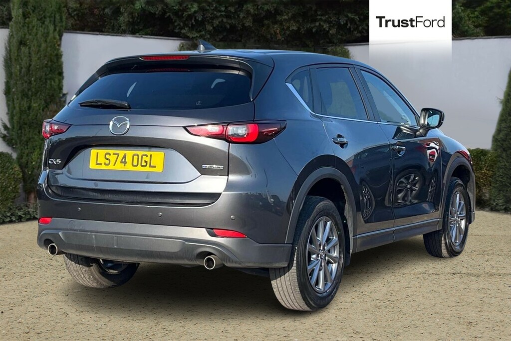 Mazda CX-5 2.0 E-skyactiv G Mhev Centre-line Suv - LS74OGL Grey #4