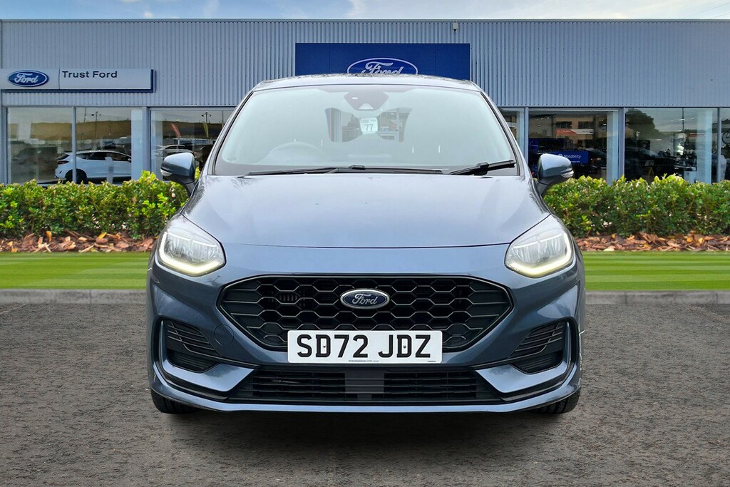 Ford Fiesta 1.0 Ecoboost St-line X 5Dr- With Adaptive Cruse Co SD72JDZ Blue #6