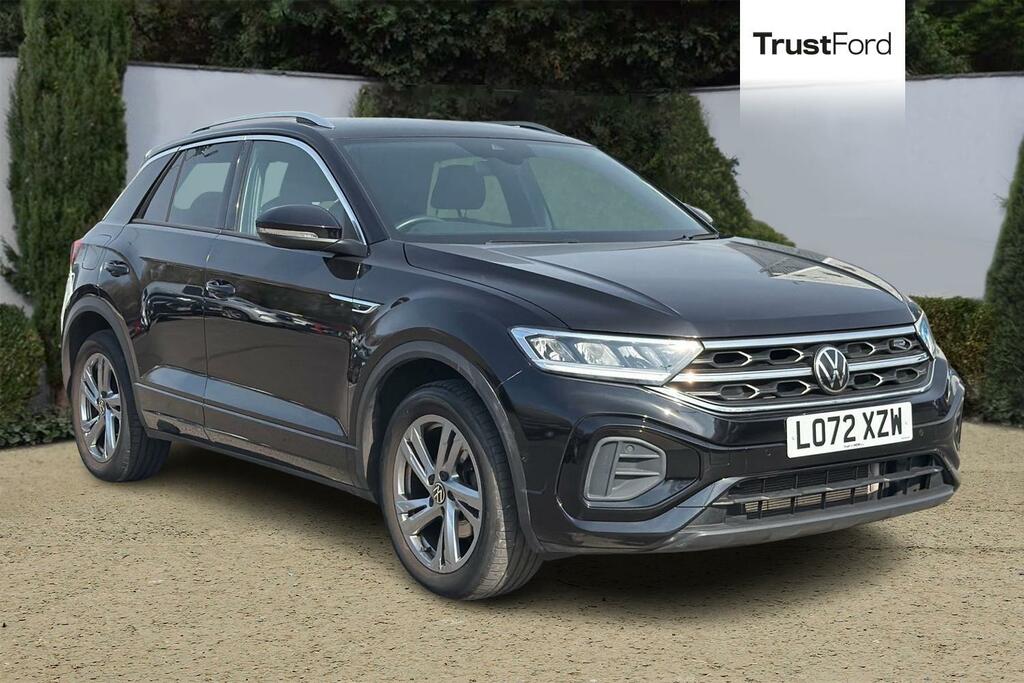 Volkswagen T-Roc 1.5 Tsi R-line Dsg With Front Rear Sensors Black