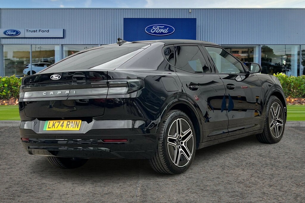 Ford Capri Extended Range 77Kwh Premium Suv LK74RNN Black #4