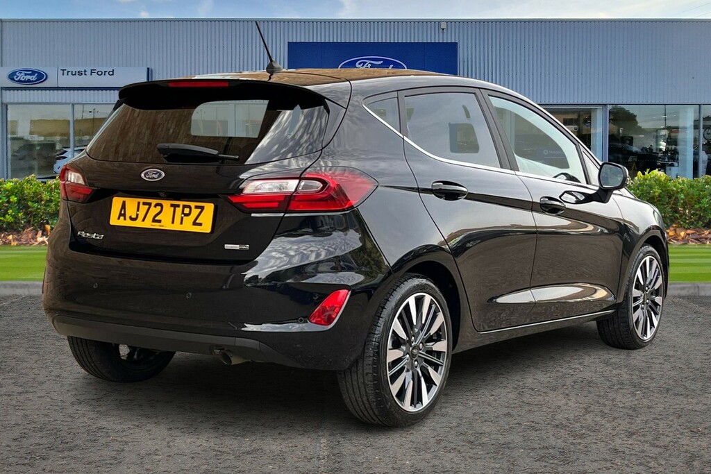 Ford Fiesta 1.0 Ecoboost Hbd Mhev 125 Titanium X AJ72TPZ Black #4
