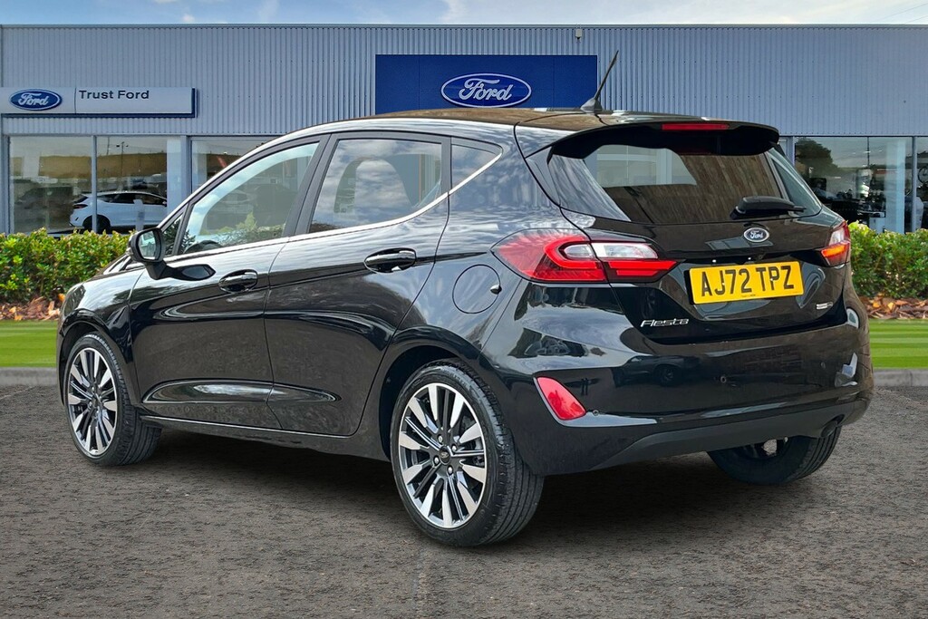 Ford Fiesta 1.0 Ecoboost Hbd Mhev 125 Titanium X AJ72TPZ Black #2