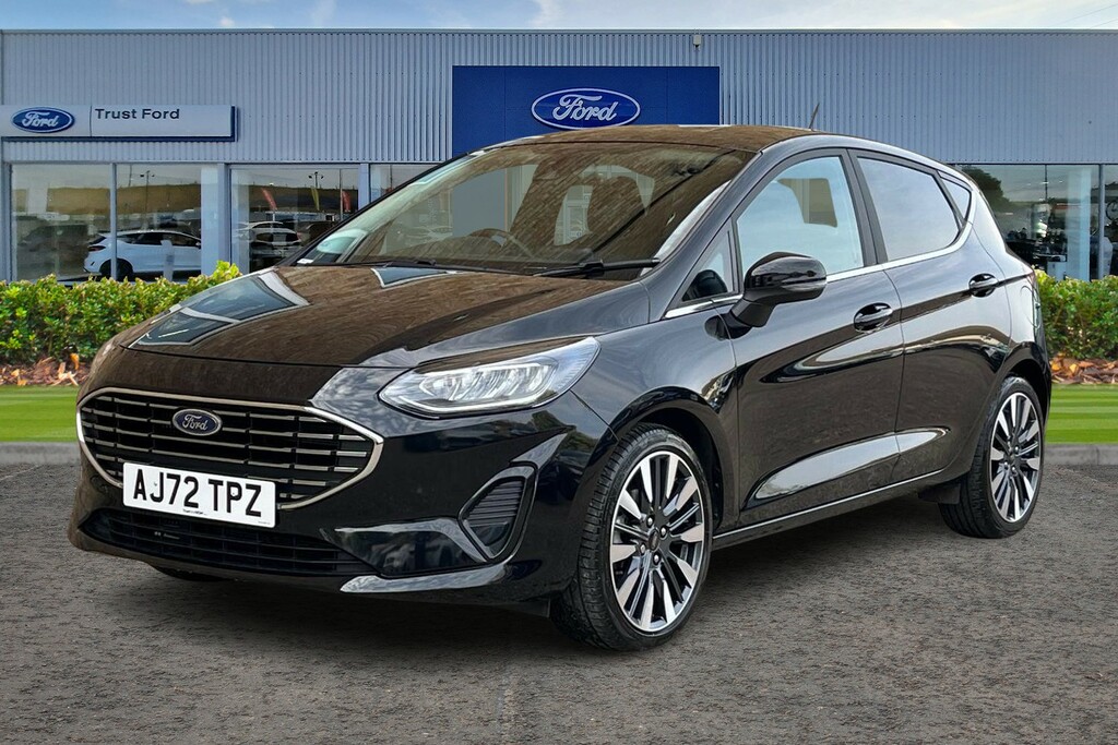 Ford Fiesta 1.0 Ecoboost Hbd Mhev 125 Titanium X AJ72TPZ Black #5