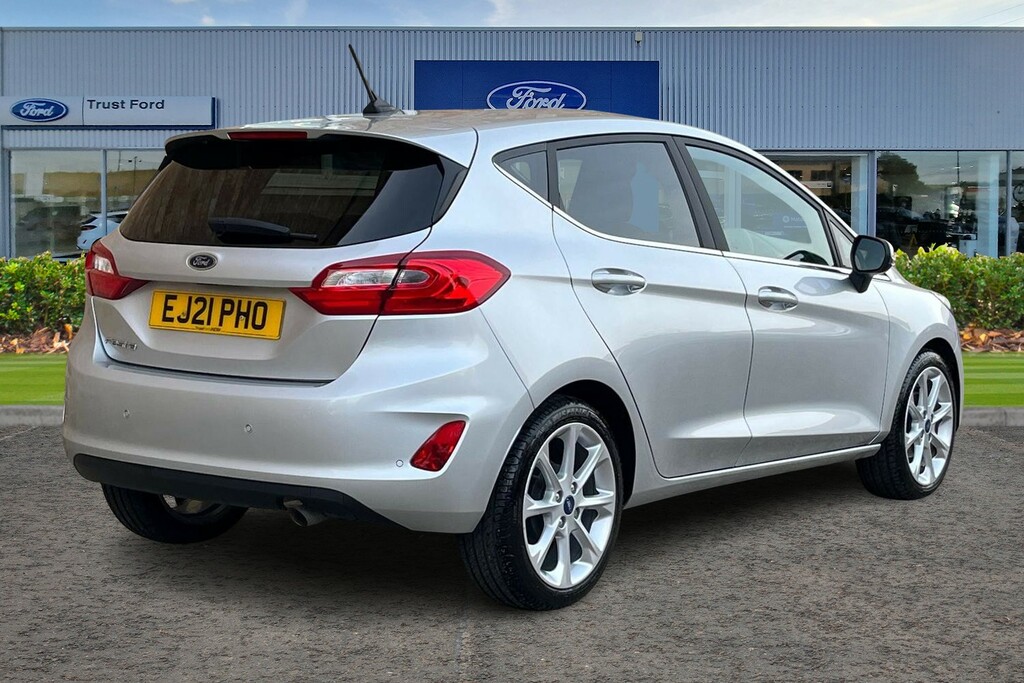 Ford Fiesta 1.0 Ecoboost 125 Titanium X 7 Speed Silver #4