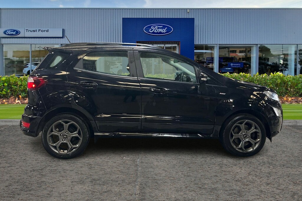 Ford Ecosport 1.0 Ecoboost 125 St-line 5Dr- Parking Sensors Ca YUI5756 Black #3