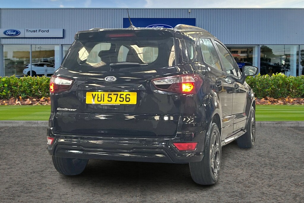 Ford Ecosport 1.0 Ecoboost 125 St-line 5Dr- Parking Sensors Ca YUI5756 Black #4