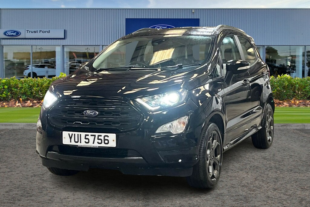 Ford Ecosport 1.0 Ecoboost 125 St-line 5Dr- Parking Sensors Ca YUI5756 Black #5