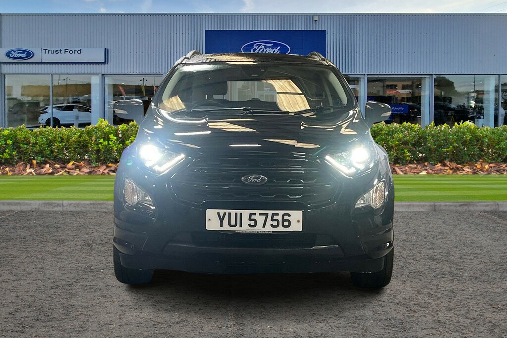 Ford Ecosport 1.0 Ecoboost 125 St-line 5Dr- Parking Sensors Ca YUI5756 Black #6