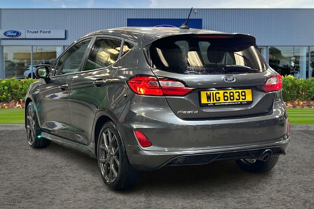 Ford Fiesta 1.0 Ecoboost St-line 5Dr- Apple Car Play WIG6839 Grey #2