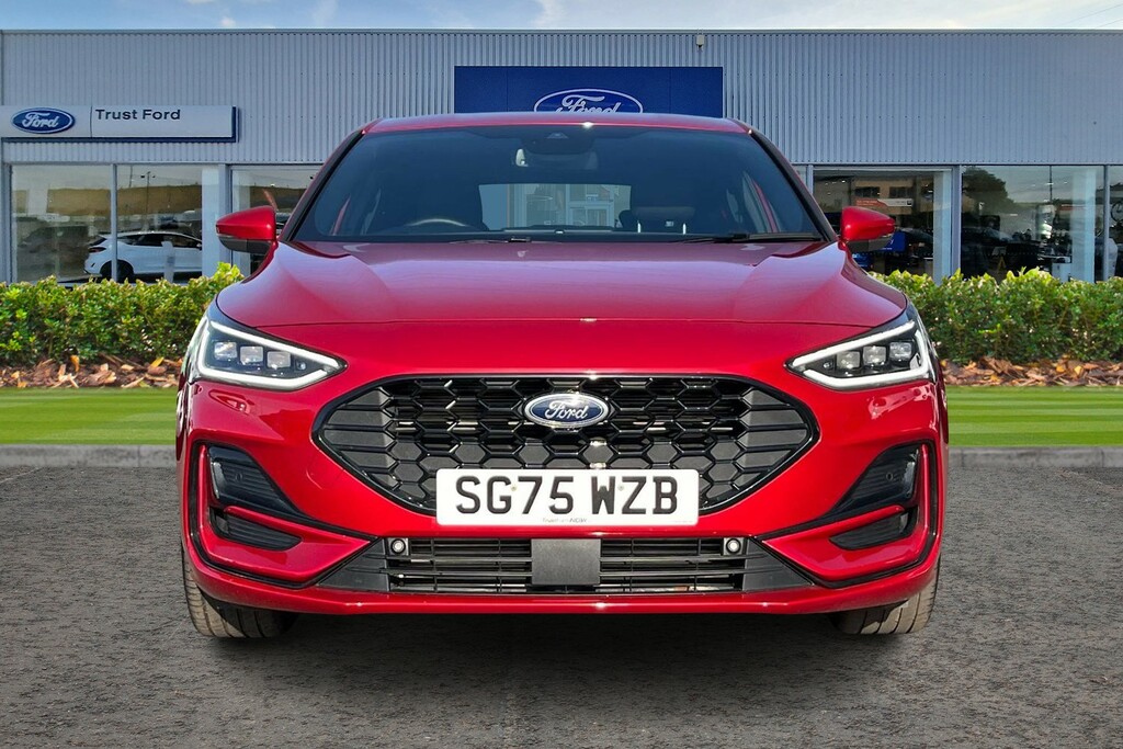 Ford Focus 1.0T Ecoboost Mhev St-line X Hatchback SG75WZB Red #6