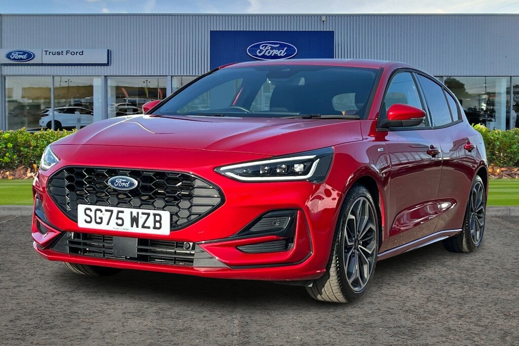 Ford Focus 1.0T Ecoboost Mhev St-line X Hatchback SG75WZB Red #5