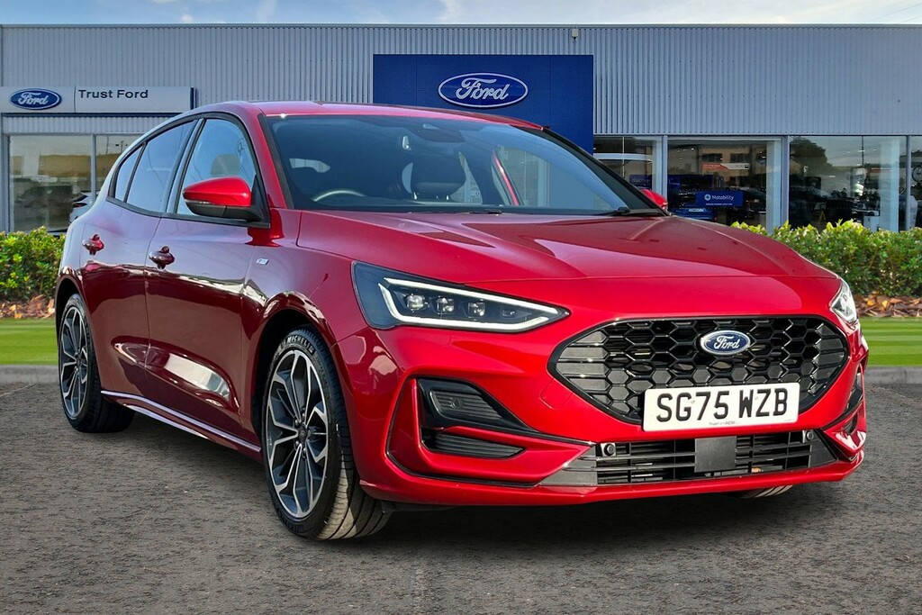 Ford Focus 1.0T Ecoboost Mhev St-line X Hatchback Red
