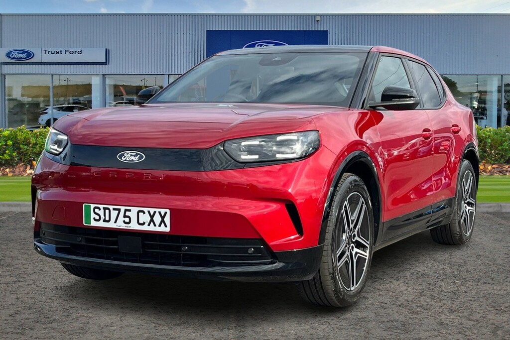 Ford Capri Standard Range 52Kwh Premium Suv SD75CXX Red #5
