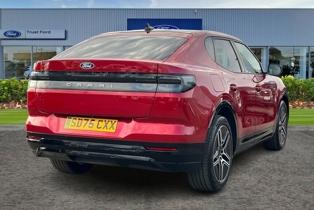 Ford Capri Standard Range 52Kwh Premium Suv SD75CXX Red #4
