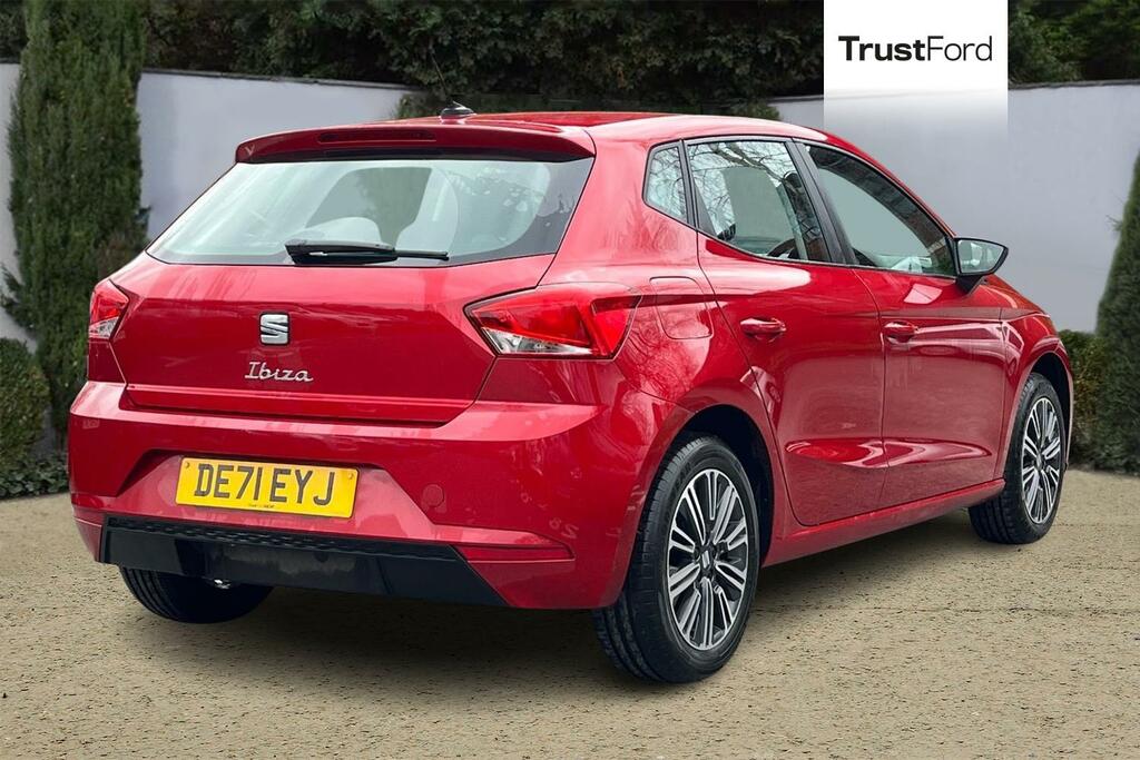Seat Ibiza 1.0 Tsi 95 Se Technology Low Running Costs App DE71EYJ Red #4