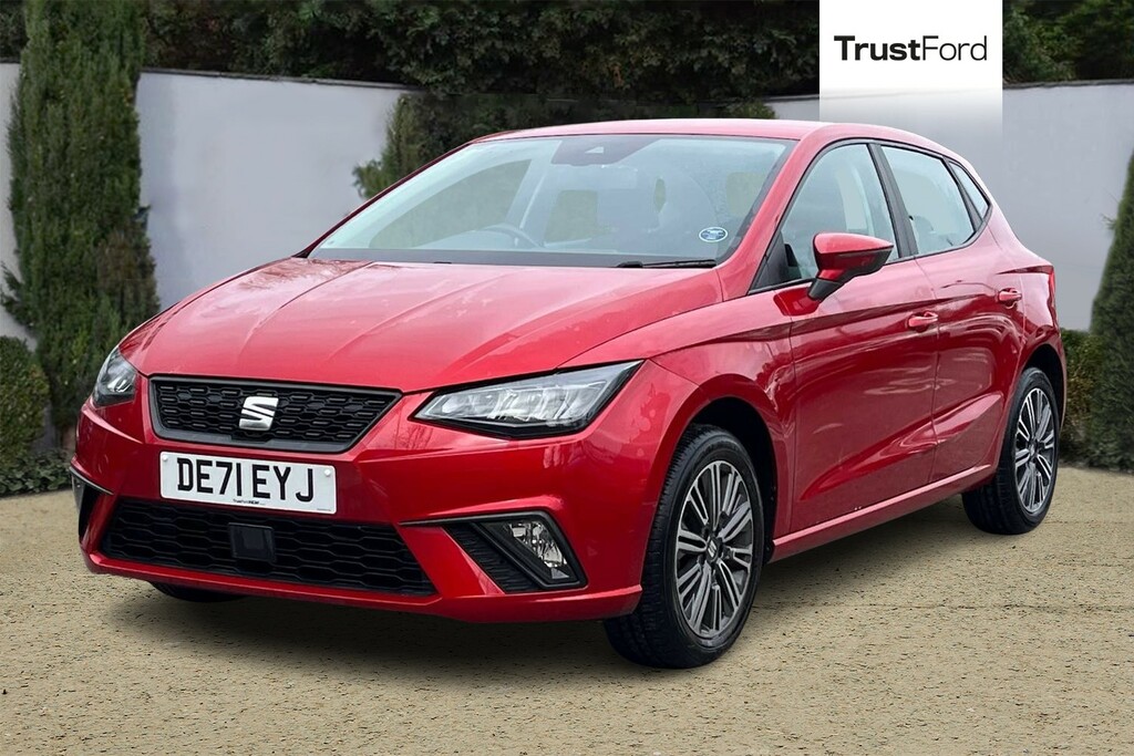 Seat Ibiza 1.0 Tsi 95 Se Technology Low Running Costs App DE71EYJ Red #5
