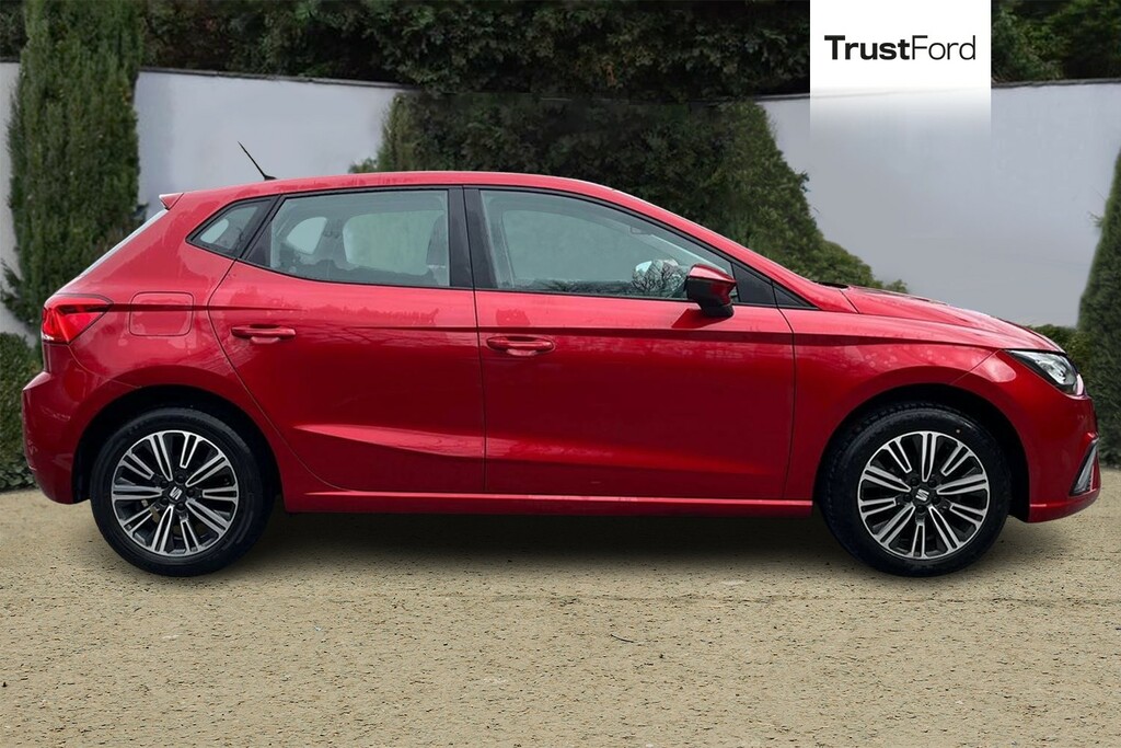 Seat Ibiza 1.0 Tsi 95 Se Technology Low Running Costs App DE71EYJ Red #3