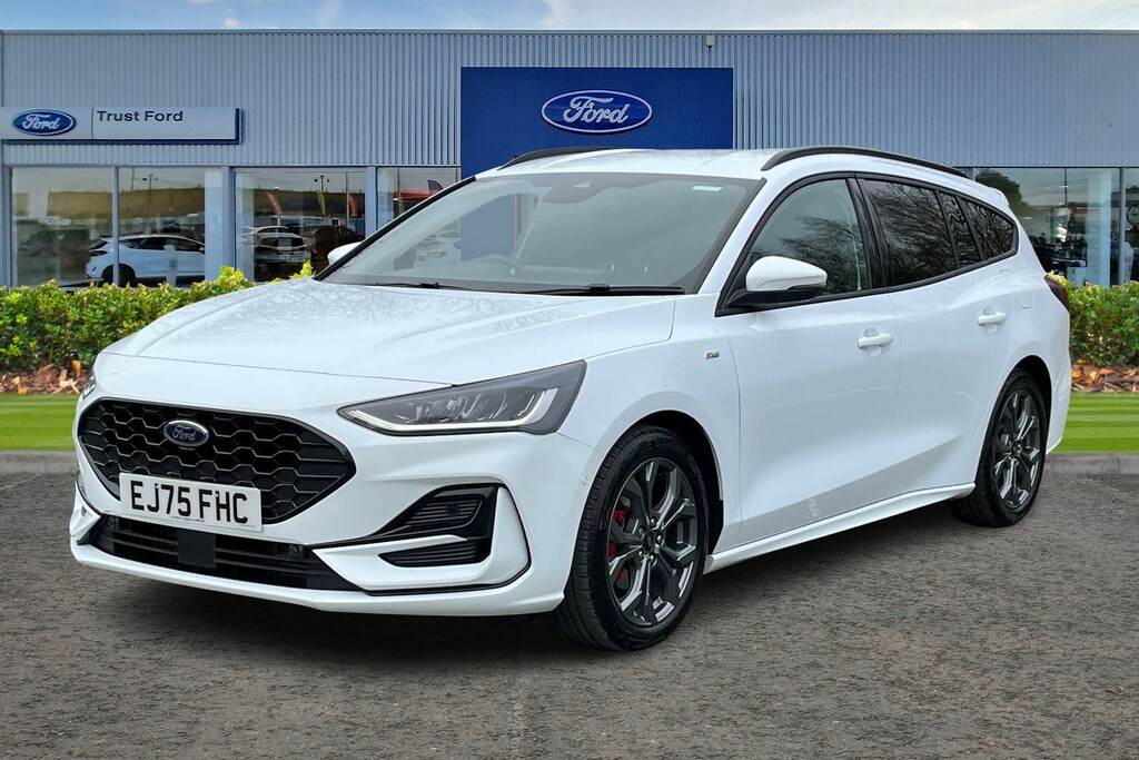 Ford Focus 1.0 Ecoboost Hybrid Mhev 155 St-line White #5