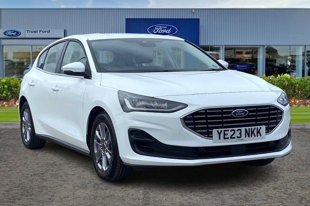 Ford Focus 1.0 Ecoboost Hybrid Mhev 155 Titanium Wi White