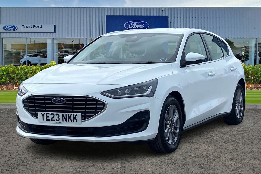 Ford Focus 1.0 Ecoboost Hybrid Mhev 155 Titanium Wi YE23NKK White #5