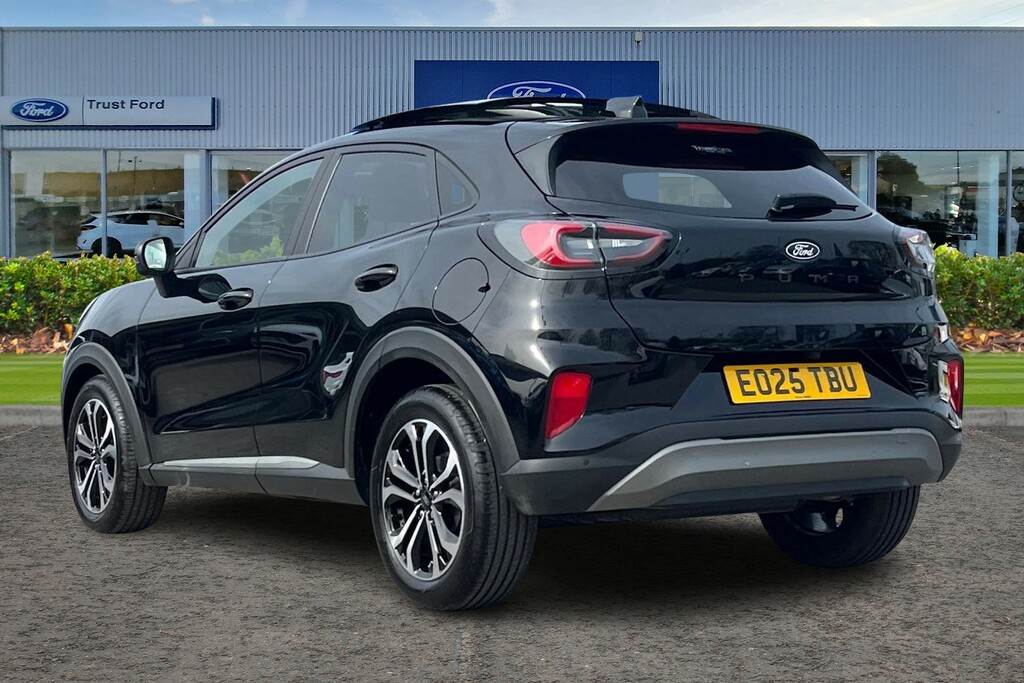 Ford Puma 1.0T Ecoboost Mhev Titanium Suv Hybrid EO25TBU Black #2