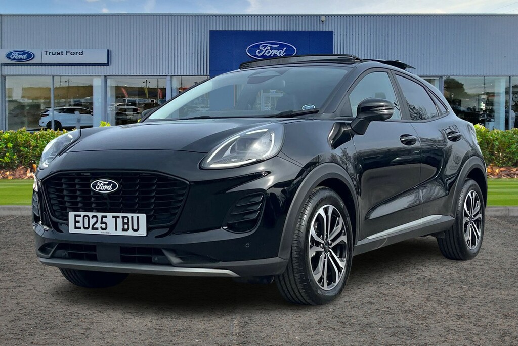 Ford Puma 1.0T Ecoboost Mhev Titanium Suv Hybrid EO25TBU Black #5