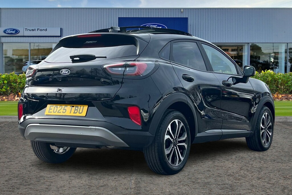 Ford Puma 1.0T Ecoboost Mhev Titanium Suv Hybrid EO25TBU Black #4