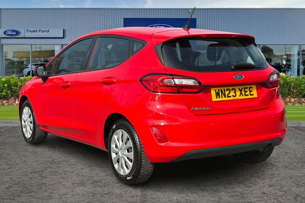 Ford Fiesta 1.0 Ecoboost Trend With Led Lights Apple Carpl WN23XEE Red #2