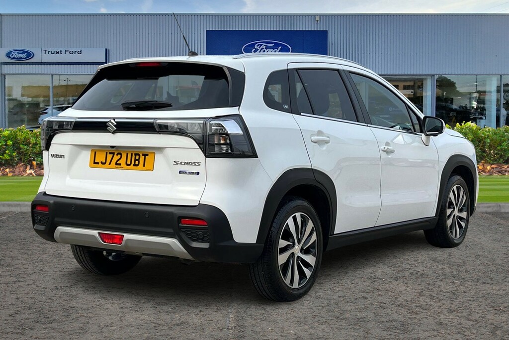 Suzuki S Cross 1.4 Boosterjet Mhev Ultra Suv Hybrid Ma LJ72UBT White #4
