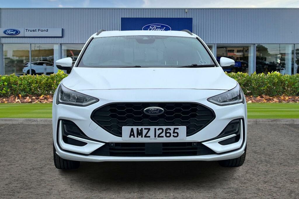 Ford Focus 1.0 Ecoboost Hybrid Mhev 155 St-line AMZ1265 White #6