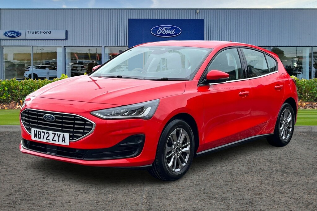 Ford Focus Titanium Rear View Camera Sync 4 Touchscreen N MD72ZYA Red #5