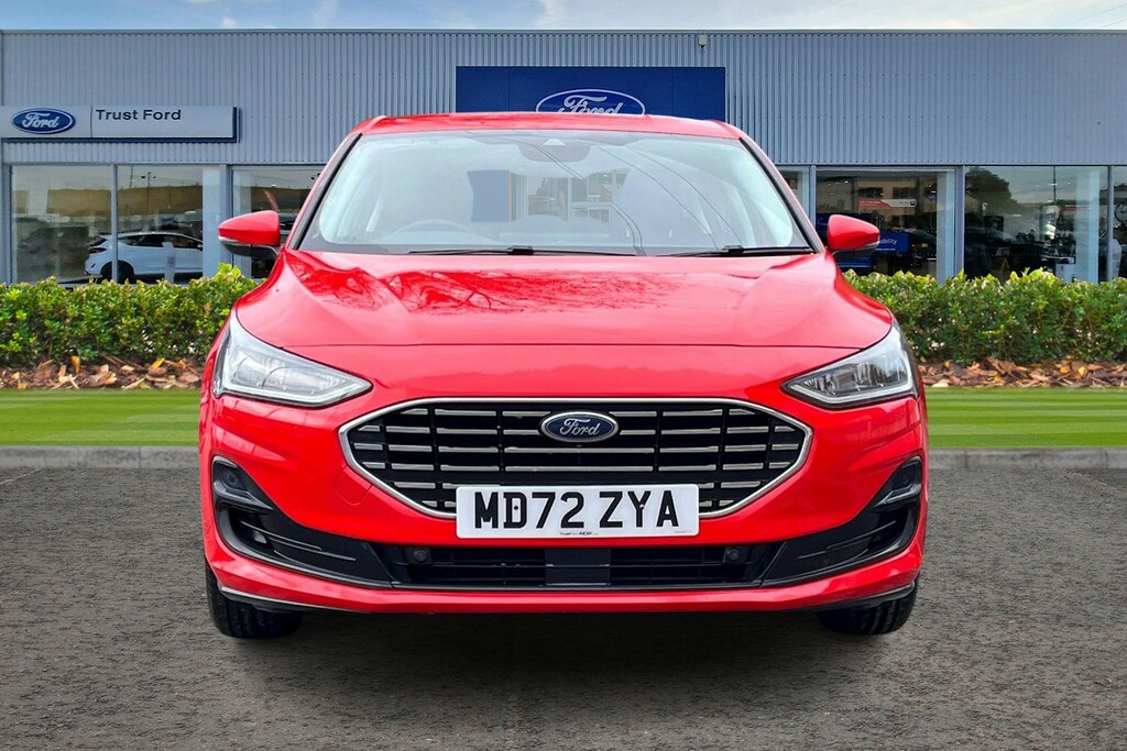 Ford Focus Titanium Rear View Camera Sync 4 Touchscreen N MD72ZYA Red #6