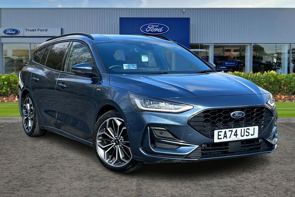 Ford Focus 1.0 Ecoboost Hybrid Mhev 155 St-line X Blue