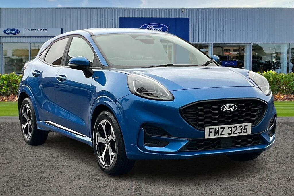 Ford Puma 1.0 Ecoboost Hybrid Mhev St-line 5Drrear Camera Blue