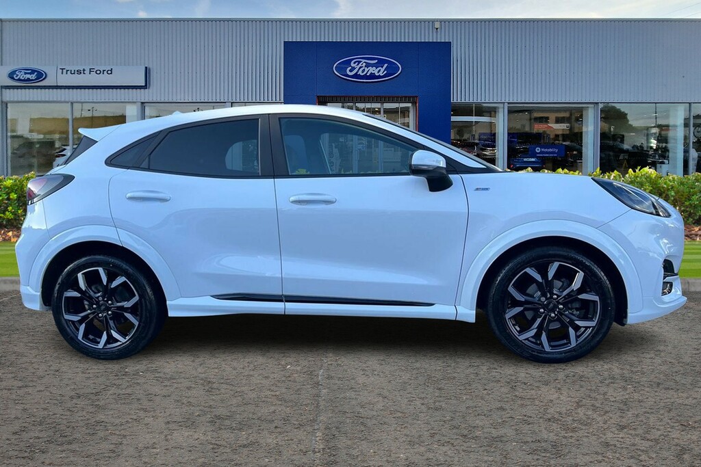 Ford Puma 1.0T Ecoboost Mhev St-line X Suv Hybrid LM23TZN White #3