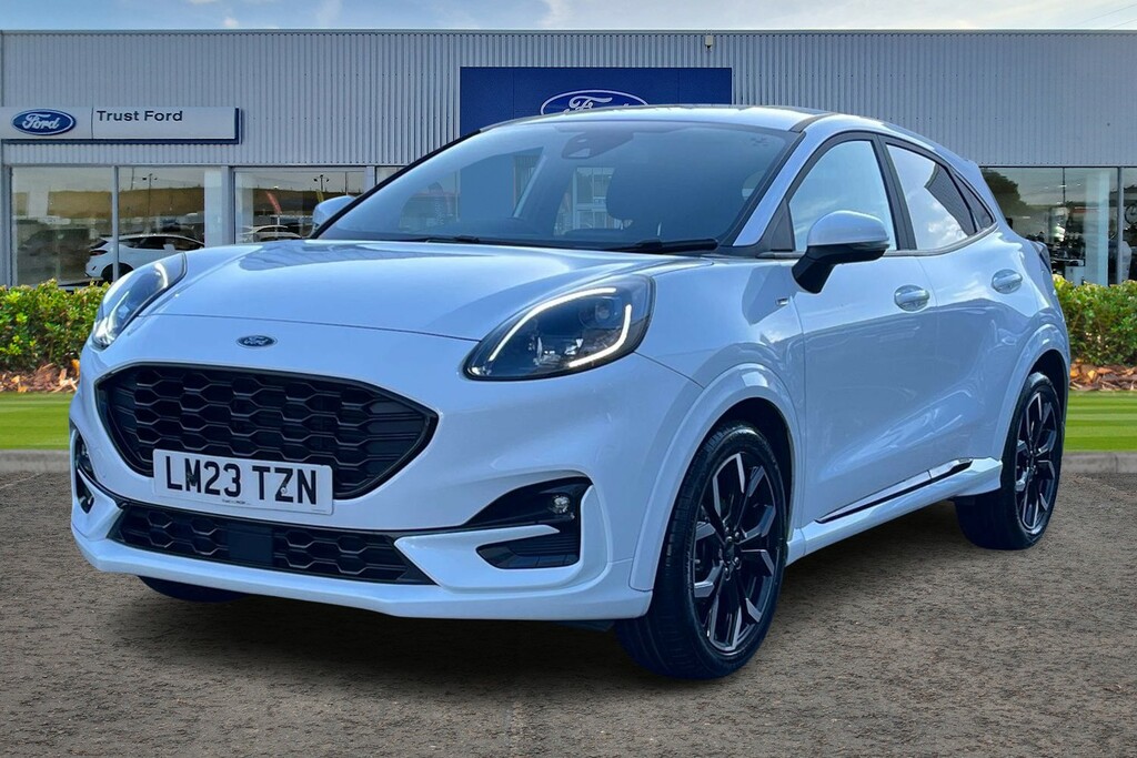 Ford Puma 1.0T Ecoboost Mhev St-line X Suv Hybrid LM23TZN White #5