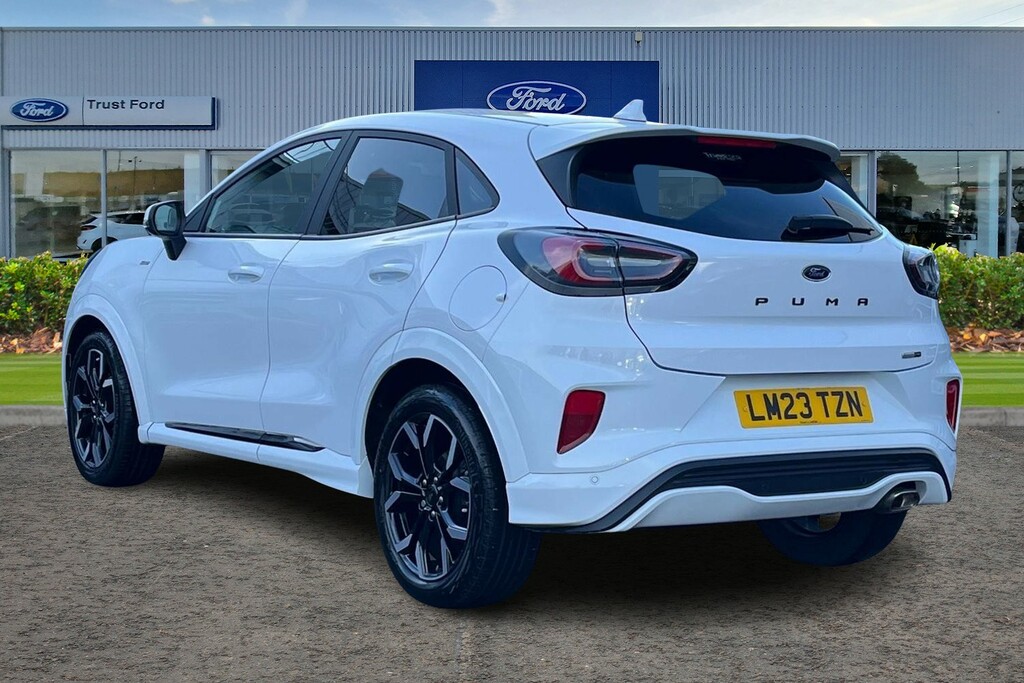 Ford Puma 1.0T Ecoboost Mhev St-line X Suv Hybrid LM23TZN White #2