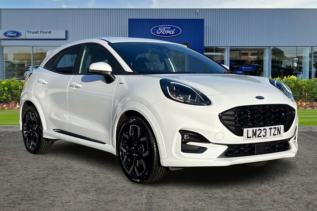 Ford Puma 1.0T Ecoboost Mhev St-line X Suv Hybrid White