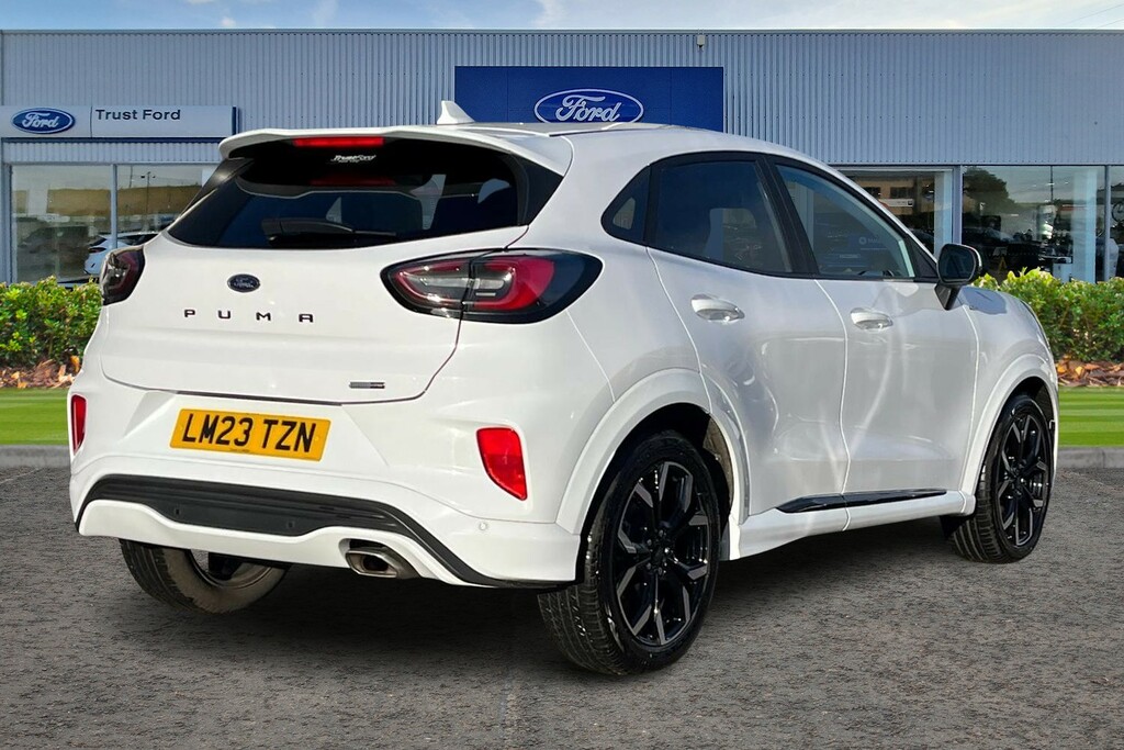 Ford Puma 1.0T Ecoboost Mhev St-line X Suv Hybrid LM23TZN White #4
