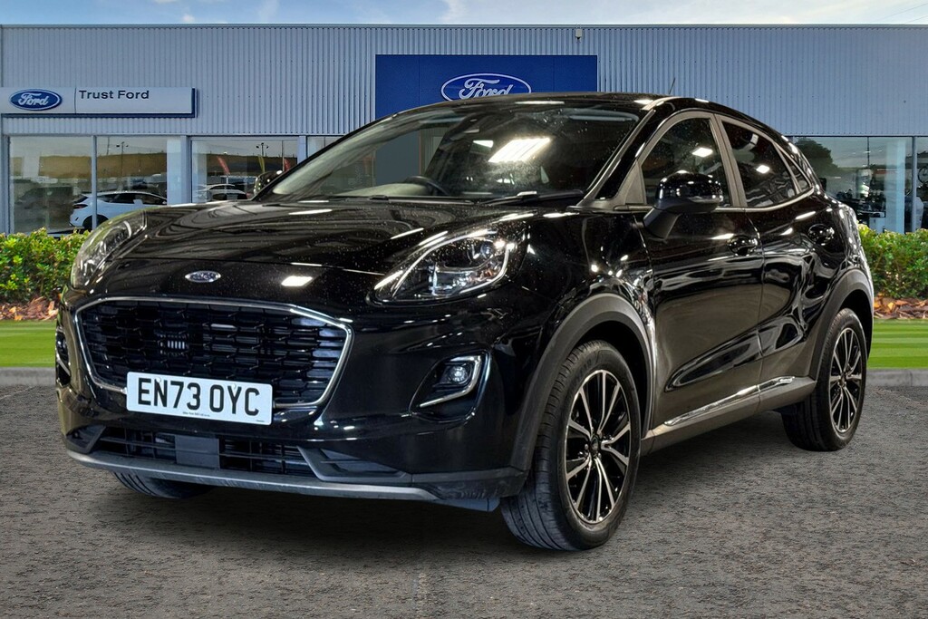 Ford Puma 1.0 Ecoboost Hybrid Mhev Titanium EN73OYC Black #5