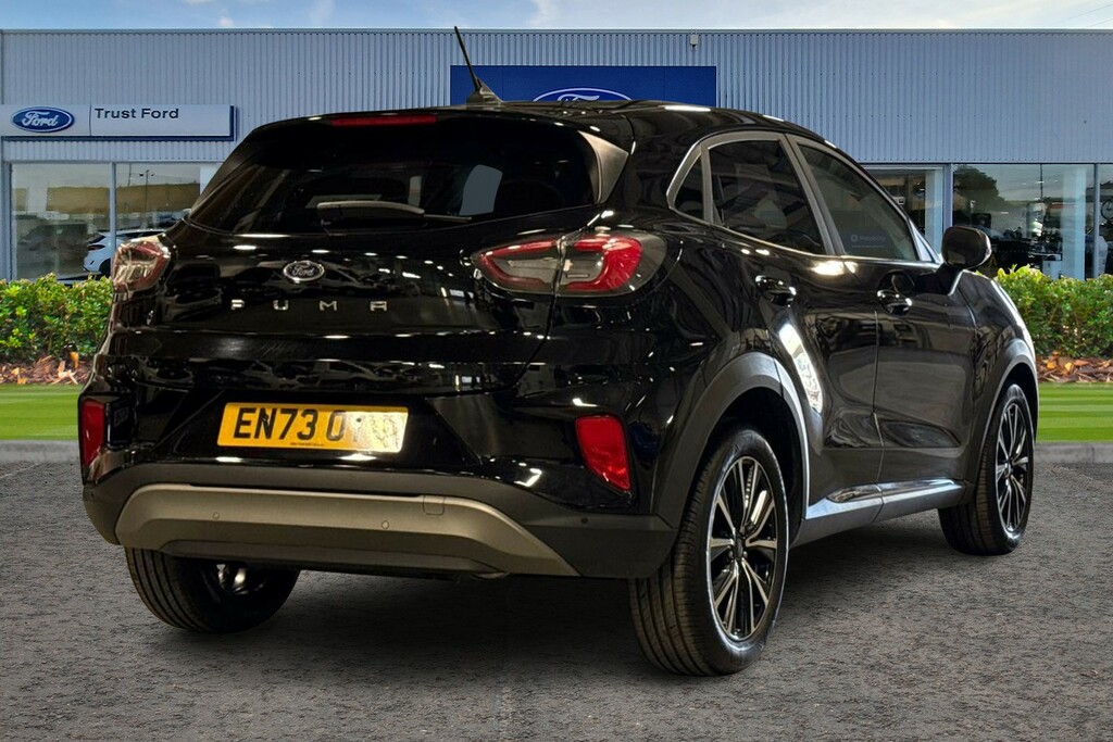 Ford Puma 1.0 Ecoboost Hybrid Mhev Titanium EN73OYC Black #4