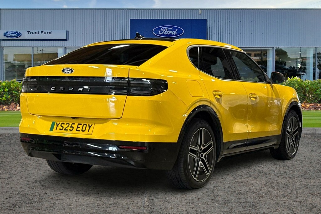 Ford Capri Extended Range 79Kwh Premium Suv YS25EOY Yellow #4