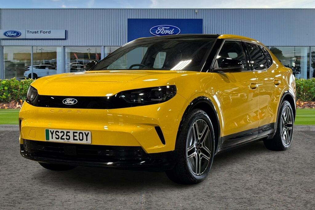Ford Capri Extended Range 79Kwh Premium Suv YS25EOY Yellow #5