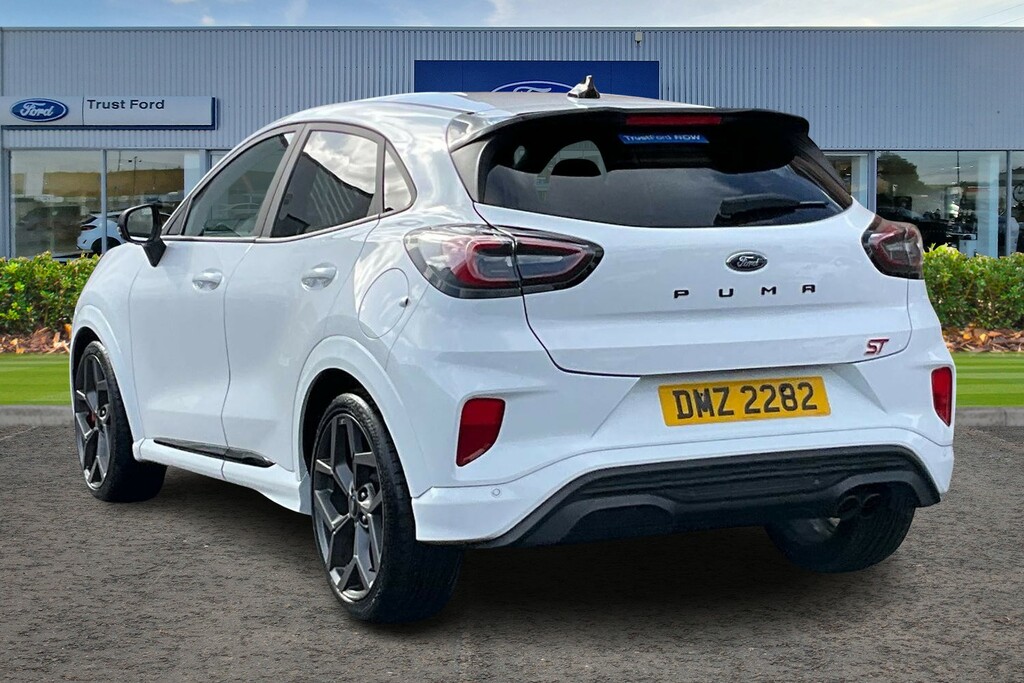 Ford Puma 1.0 Ecoboost Hybrid Mhev St Dctheated Seats DMZ2282 White #2