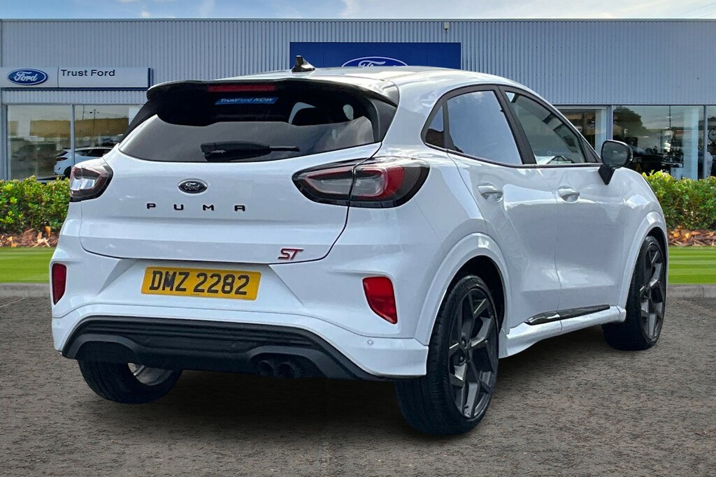 Ford Puma 1.0 Ecoboost Hybrid Mhev St Dctheated Seats DMZ2282 White #4