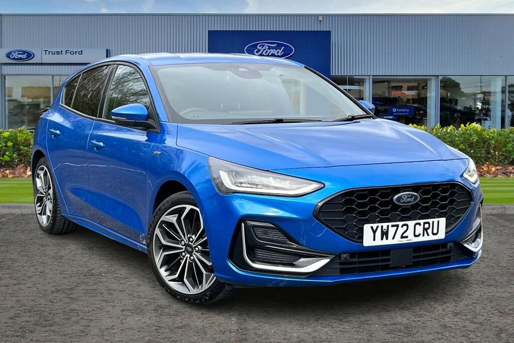 Ford Focus 1.0 Ecoboost Hybrid Mhev 155 St-line Vignale Blue