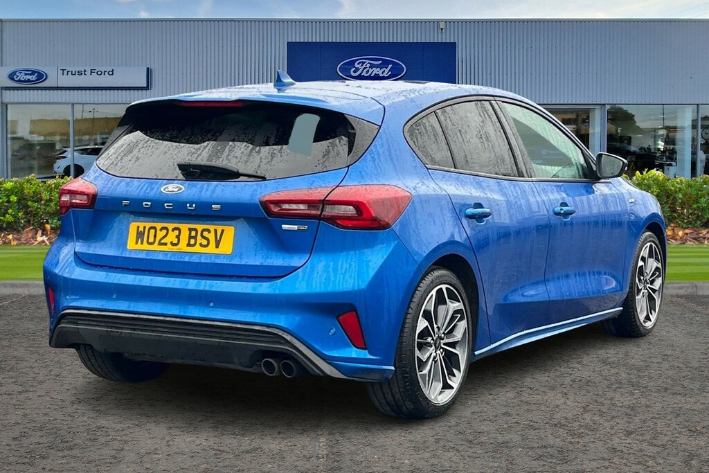 Ford Focus 1.0 Ecoboost Hybrid Mhev 155 St-line X - Heate WO23BSV Blue #4