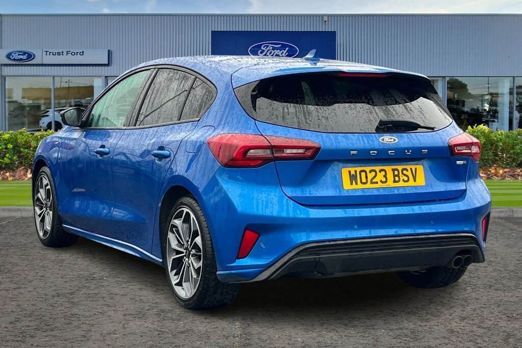 Ford Focus 1.0 Ecoboost Hybrid Mhev 155 St-line X - Heate WO23BSV Blue #2